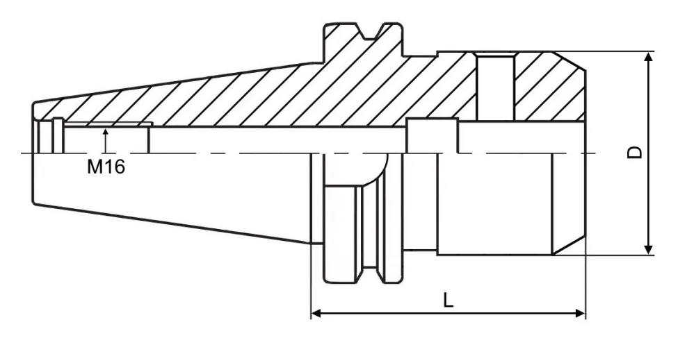 Патрон  Weldon BT40-SLN40-120 Sant