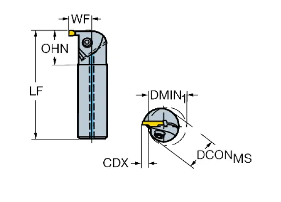 Державка RAG123G07-25B Sandvik Coromant