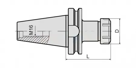 Патрон цанговый BT40-ER32-100 Zegyo/Sant