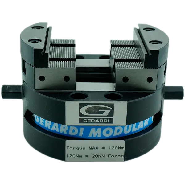 Тиски самоцентрирующиеся 5-осевые Gerardi 640-2 Multitasking ART.640-2