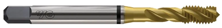 Метчик TDE06316 HSS-E SPIRAL POINT DIN371 TiN M6X1.0 6H